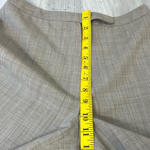 Tahari Wool Blend Wide Leg Lined Flowy Business Work Dress Pants 4 - Picture 10 of 12